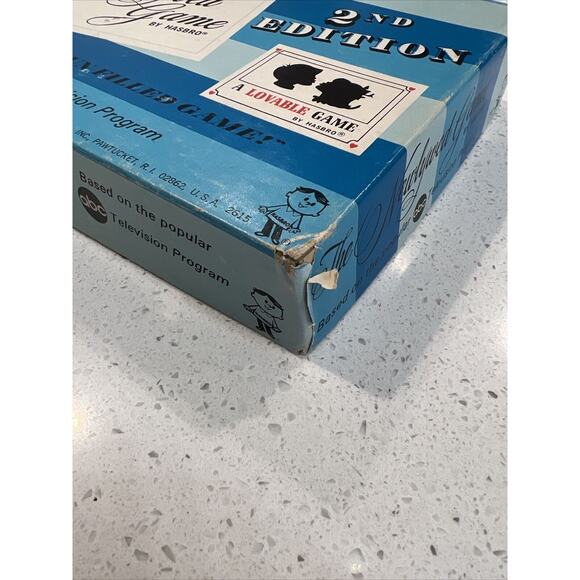 Vintage 1967 The Newlywed Game Original Hasbro Board Game 2nd Edition Game Night - Picture 7 of 11